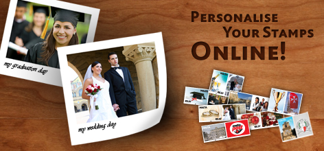 Personalise Your Stamps Online!